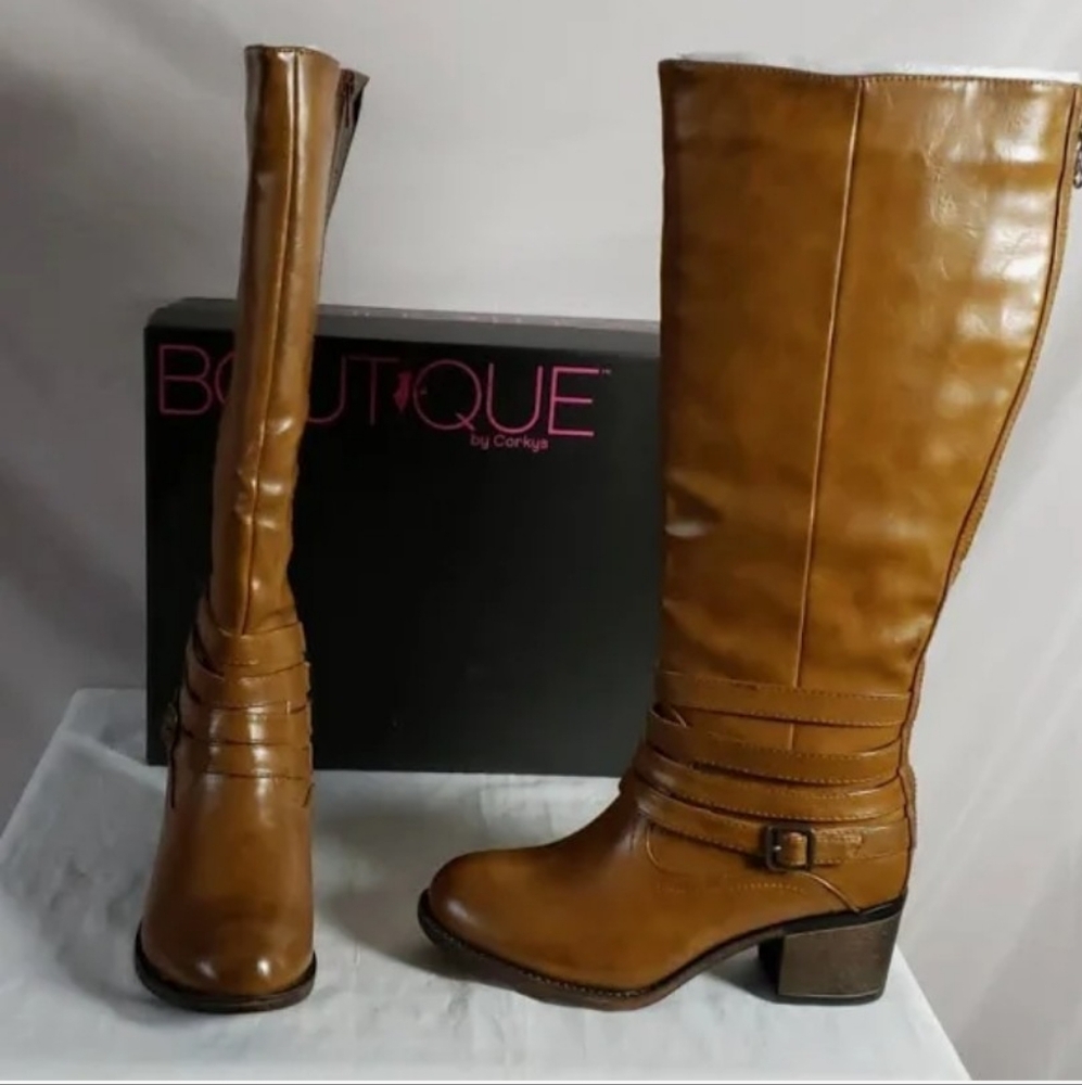 BROWN "Boutique by Corkys" Size 11 Boots - NIB